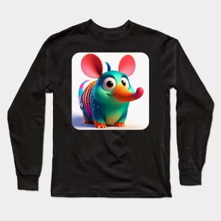 Animals, Insects and Birds - Armadillo #56 Long Sleeve T-Shirt